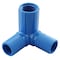 Apollo 1 in. x 1 in.  x 1/2 in. - 3/4 in. Dual Threaded Reducing 90 Degree Side Outlet Insert Elbow ABTSE111234 - alternate 1